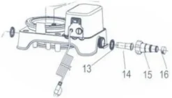 Adapter (Water Baffle) til saltsystem