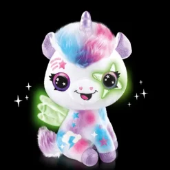 Airbrush Plush Enhjørning Lyser i Mørke