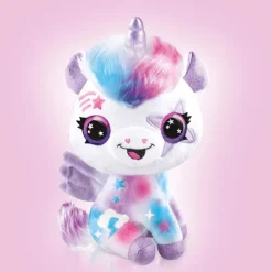Airbrush Plush Enhjørning Lyser i Mørke