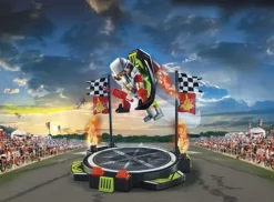 Air Stunt Show Stuntmand med Jetpack