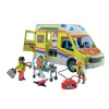 Ambulance med lys og lyd