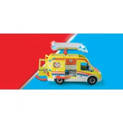 Ambulance med lys og lyd