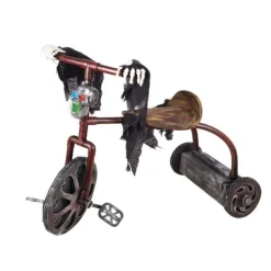 Animeret Hjemsøgt Trehjulet Cykel