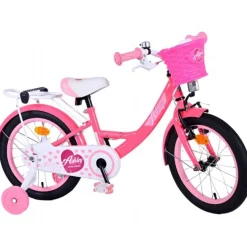 Ashley Børnecykel 16 tommer Pink/Rød