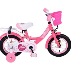 Ashley Børnecykel 12 tommer Rød/Pink