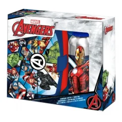 Avengers Madkasse og Alu Vandflaske Sæt