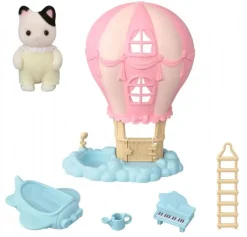 Baby Ballon Legehus med figur