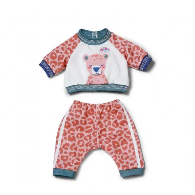 Baby Born Joggingsæt Jungle 36cm