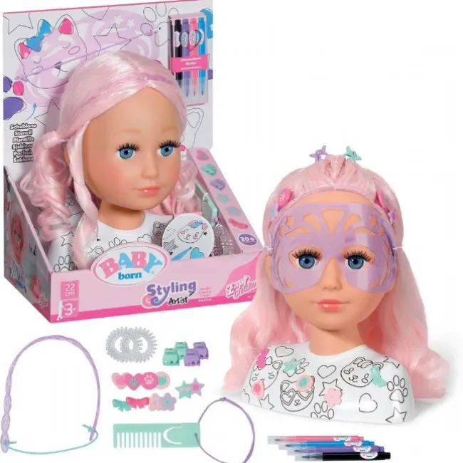 Baby Born Søster Stylinghoved