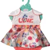 Baby born Trend kjole Hvid
