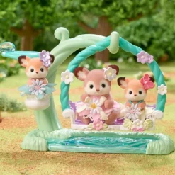 Baby Hjortene - Blomstergynge Sæt