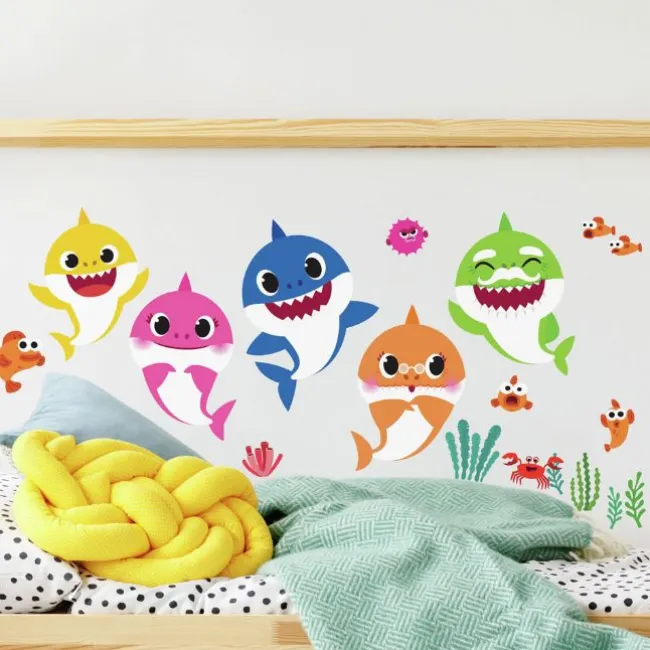 Baby Shark Wallstickers