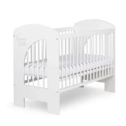Baby Sky Hvid Tremmeseng 120x60 cm