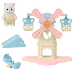 Baby Vindmølle med figur