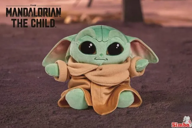 Baby Yoda Mandalorian bamse 25cm