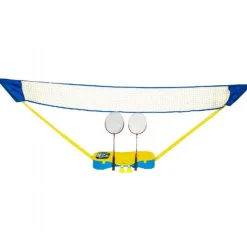 Badminton Net i Kasse med Tilbehør