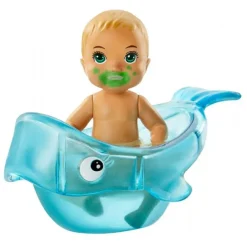 Barbie Babysitters Baby Badetid Playset