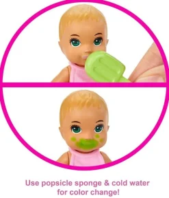 Barbie Babysitters Baby Badetid Playset