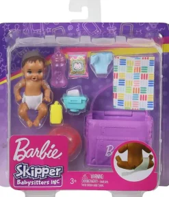 Barbie Babysitters Baby Bleskift Playset