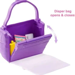 Barbie Babysitters Baby Bleskift Playset