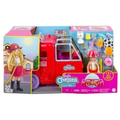 Barbie Chelsea Brandbil