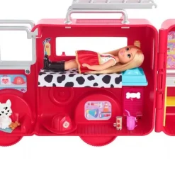 Barbie Chelsea Brandbil