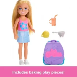 Barbie Chelsea Cupcake Bage Rygsæk Dukke