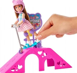 Barbie Chelsea Dukke & Skate Park Playse