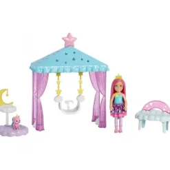 Barbie Chelsea med Kitty Playset