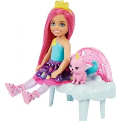 Barbie Chelsea med Kitty Playset