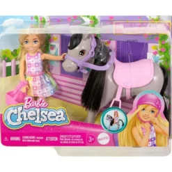 Barbie Chelsea med Pony