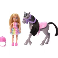Barbie Chelsea med Pony