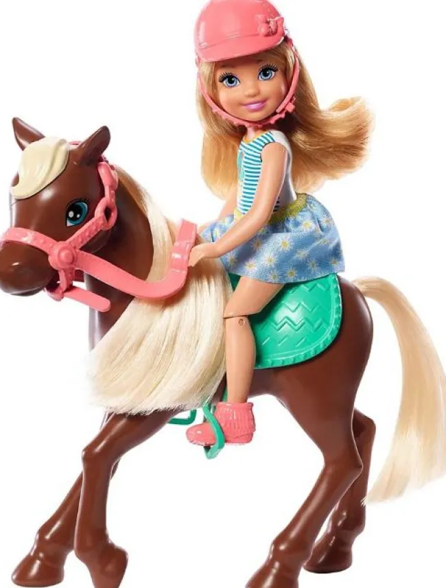 Barbie Chelsea med Pony