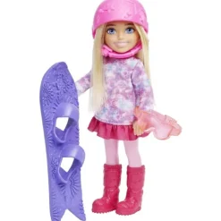 Barbie Chelsea Snowboard Dukke