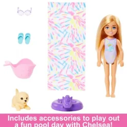 Barbie Chelsea Water Slide Playset
