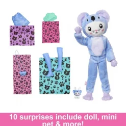 Barbie Cutie Bunny Koala Dukke