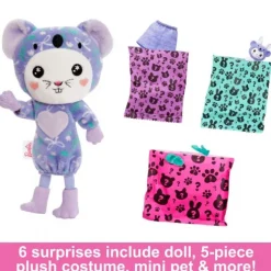 Barbie Cutie Chelsea Bunny Koala Dukke