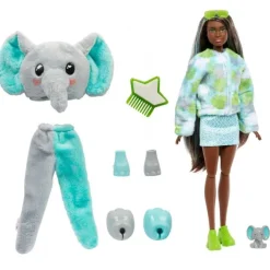 Barbie Cutie Elefant Dukke