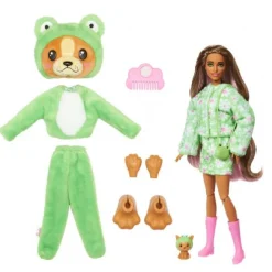 Barbie Cutie Puppy Frog Dukke