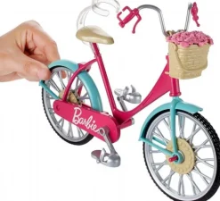 Barbie Cykel med Tilbehør