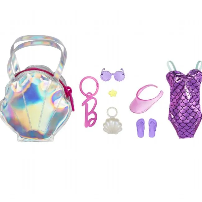 Barbie Deluxe taske med badedragt