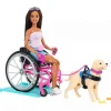 Barbie Dukke med Service Hund
