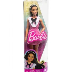 Barbie Dukke Pink Plaid Dress
