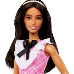 Barbie Dukke Pink Plaid Dress