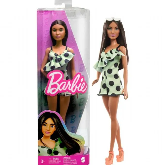 Barbie Dukke Polka Dot Romper