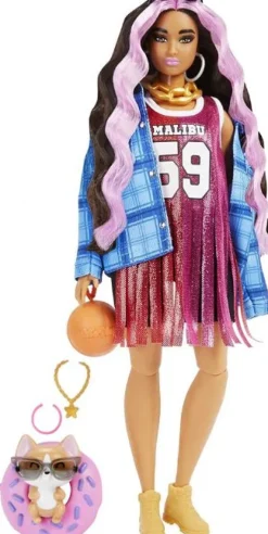 Barbie Ekstra Basketball Jersey Dukke