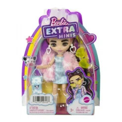 Barbie Ekstra Mini Pink Fluffy Coat