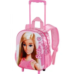 Barbie Fashion 3D Rygsæk m/hjul, Pink