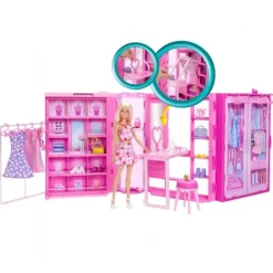 Barbie Fashion Fun Dream Closet m. Dukke