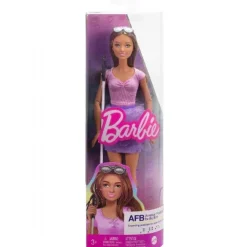 Barbie Fashionista Lavender Dukke